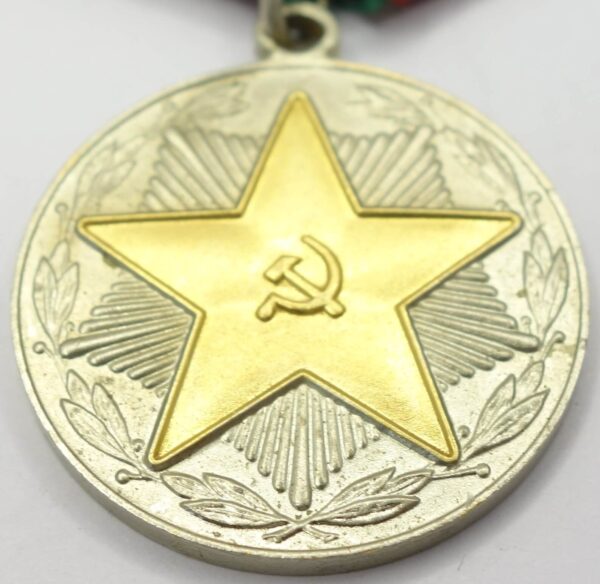 Soviet Medal for Impeccable Service 2nd class MOOP Uzbekistan - Image 7