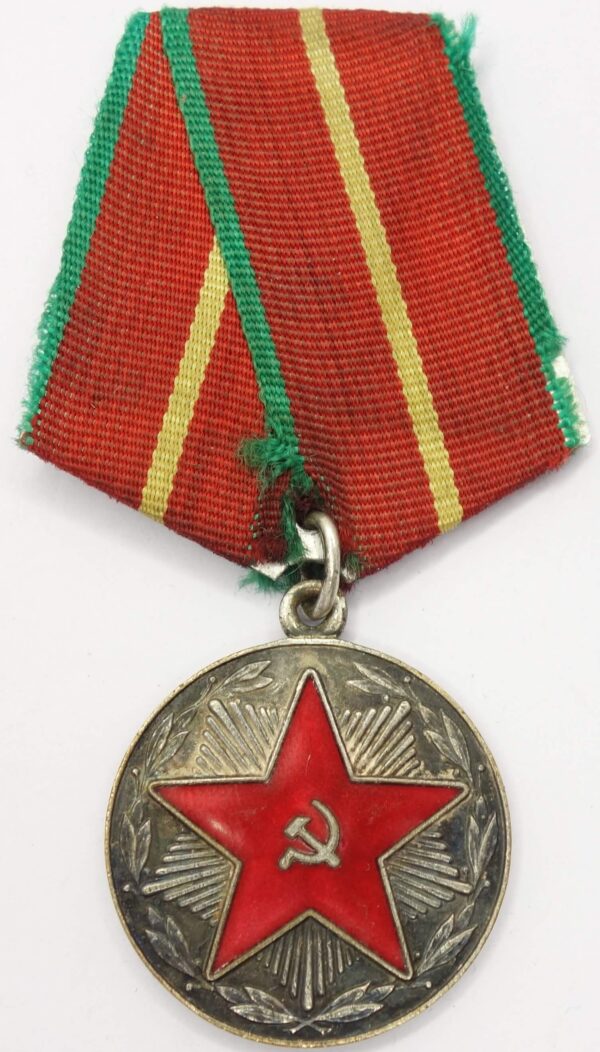 Medal for Impeccable Service MOOP 20 years Uzbekistan
