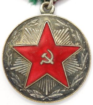 Medal for Impeccable Service MOOP 20 years Uzbekistan