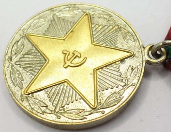Soviet Medal for Impeccable Service 2nd class MOOP GSSR (Georgia) - Image 8