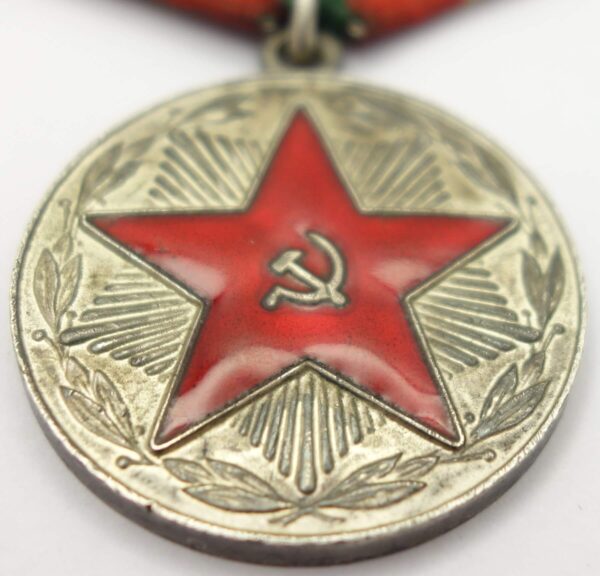 Soviet Medal for Impeccable Service 1st class MOOP GSSR (Georgia) - Image 7