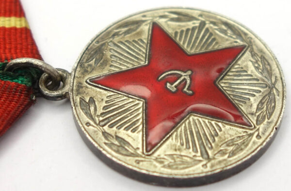 Soviet Medal for Impeccable Service 1st class MOOP GSSR (Georgia) - Image 9