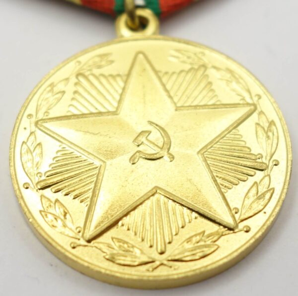 Soviet Medal for Impeccable Service 3rd class MOOP Azerbaijan - Image 7