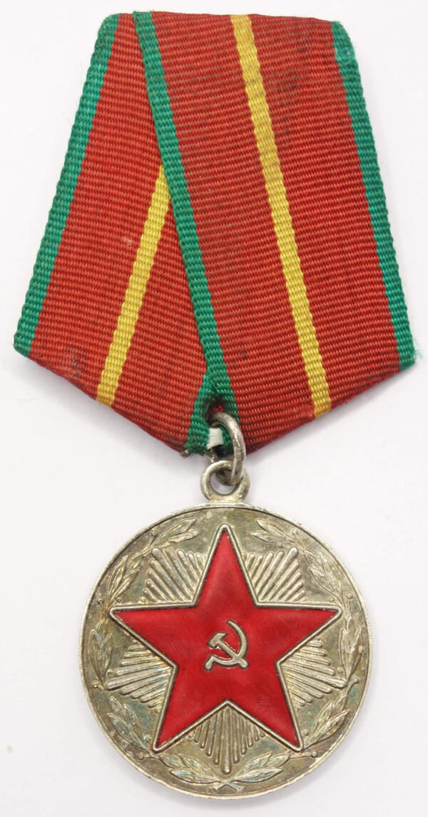 Soviet Medal for Impeccable Service 1st class MOOP Azerbaijan - Image 5