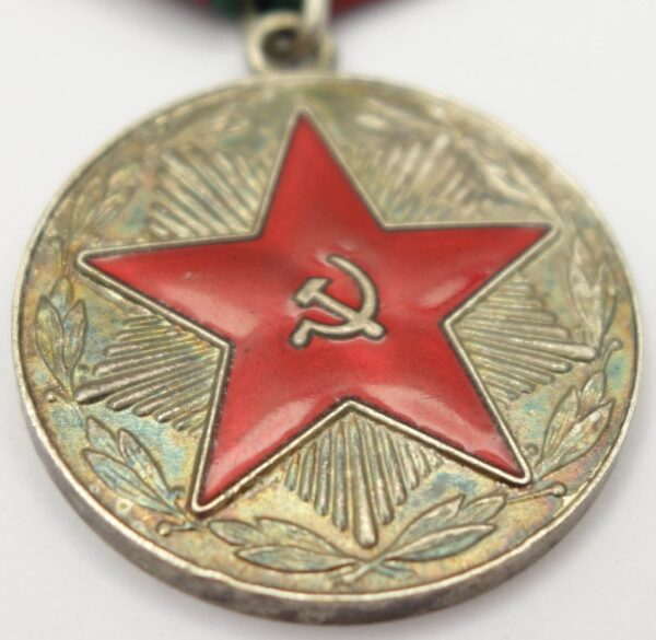Soviet Medal for Impeccable Service 1st class MOOP Azerbaijan - Image 7