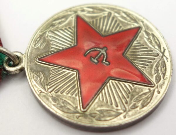 Soviet Medal for Impeccable Service 1st class MOOP Mold. SSR (Moldavia) - Image 9