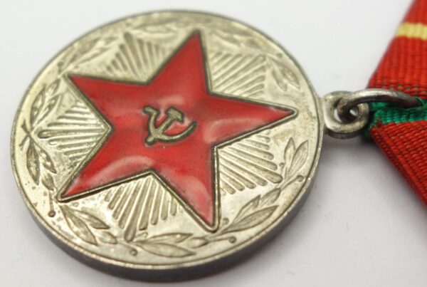 Soviet Medal for Impeccable Service 1st class MOOP ESSR (Estonia) - Image 8