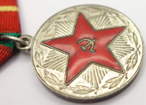 Soviet Medal for Impeccable Service 1st class MOOP ESSR (Estonia) - Image 9