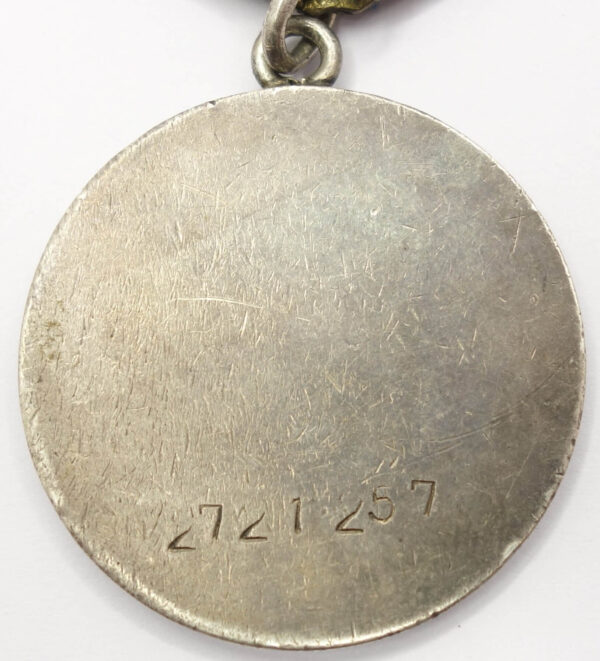 Documented group of Soviet Awards: Orders of the Red Star #383752, Medal for Bravery #2721257 and Medal for the Liberation of Warsaw - Image 15