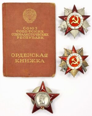 Documented group of an Order of the Patriotic War 1st class
