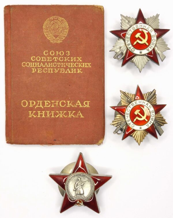 Documented group of an Order of the Patriotic War 1st class