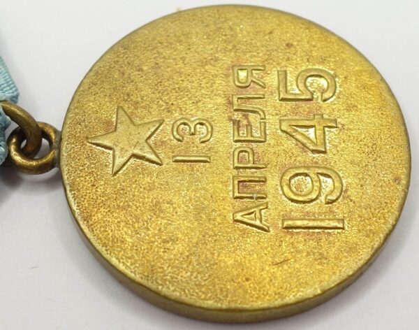 Soviet Medal for the Capture of Vienna variation 1 - Image 12
