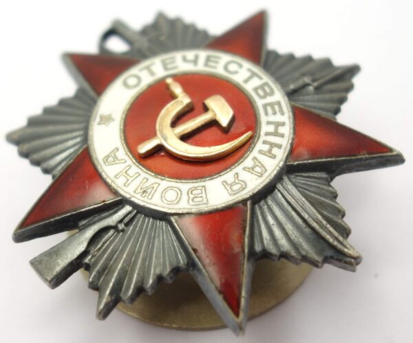 Soviet Order of the Patriotic War 2nd class #727614 - Image 6