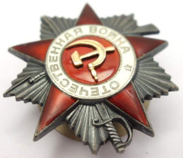 Soviet Order of the Patriotic War 2nd class #727614 - Image 7