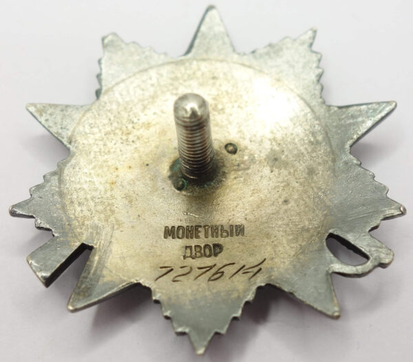 Soviet Order of the Patriotic War 2nd class #727614 - Image 8