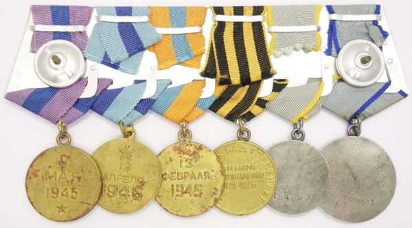 Complete Documented Group of Medals