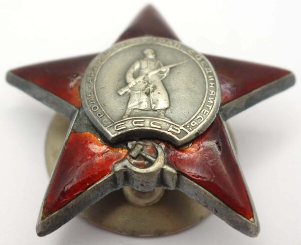 Group of two Soviet Orders of the Red Star #2069298 + #2069299 - Image 6