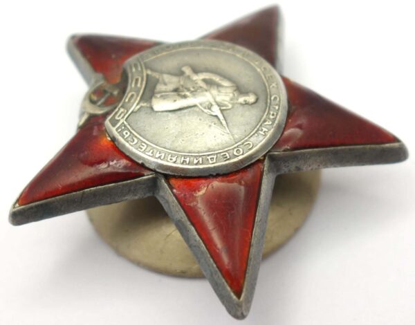 Group of two Soviet Orders of the Red Star #2069298 + #2069299 - Image 7