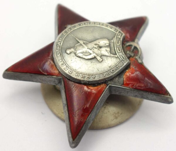 Group of two Soviet Orders of the Red Star #2069298 + #2069299 - Image 8