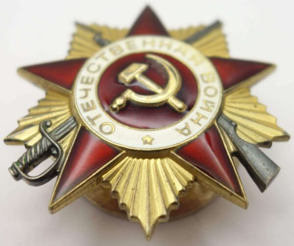 Complete Documented Group of two Orders of the Patriotic War 2nd class #488874 & 1st class 2237624, Medal for Bravery #644038 and Campaign Medals - Image 16