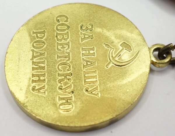 Complete Documented Group of two Orders of the Patriotic War 2nd class #488874 & 1st class 2237624, Medal for Bravery #644038 and Campaign Medals - Image 35