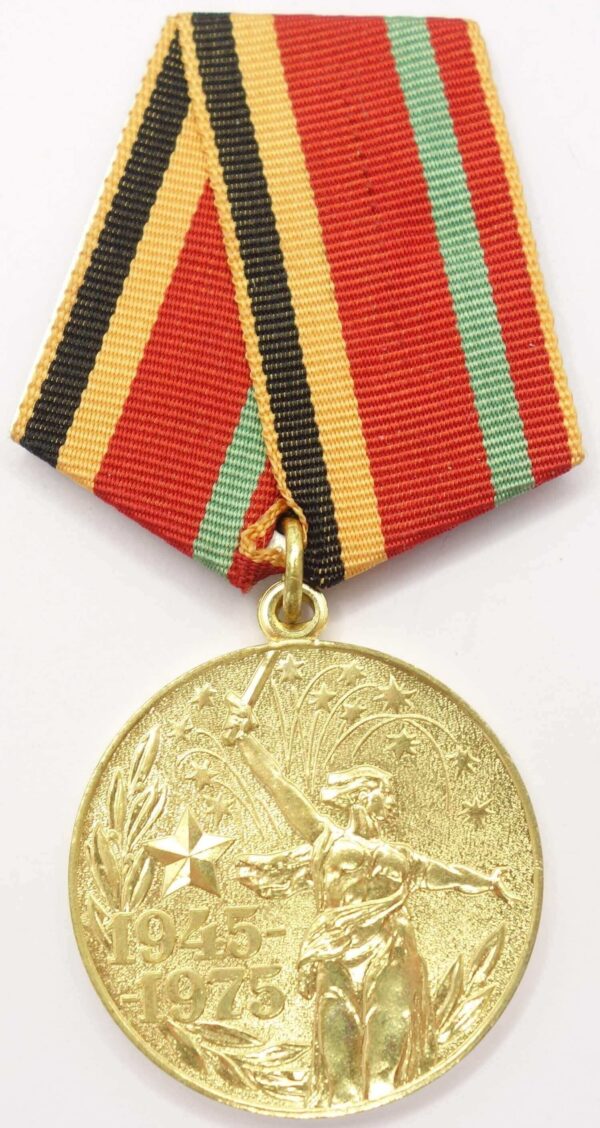 Jubilee Medal for 30 years of Victory in the Great Patriotic War. Variation awarded to Foreigners - Image 6