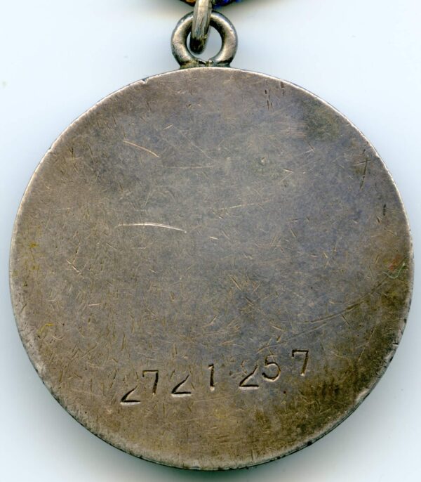 Documented group of Soviet Awards: Orders of the Red Star #383752, Medal for Bravery #2721257 and Medal for the Liberation of Warsaw - Image 17