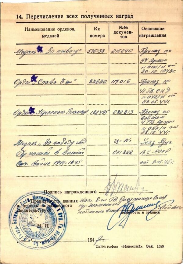 Soviet Order of the Red Banner #182495 - Image 14