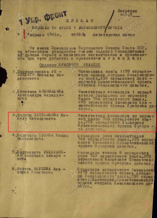 Soviet Order of the Red Banner #206967 - Image 18