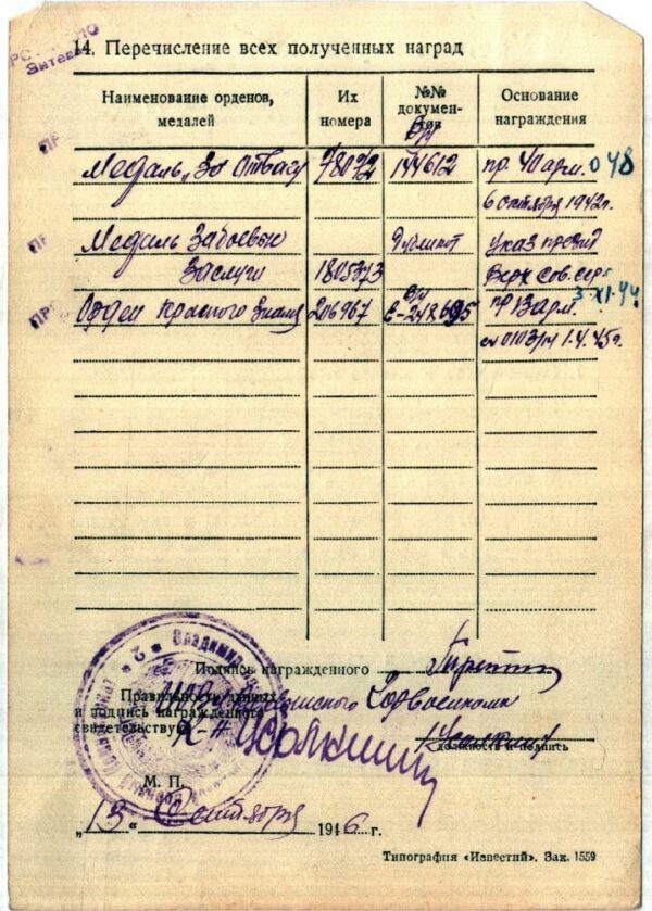 Soviet Order of the Red Banner #206967 - Image 14