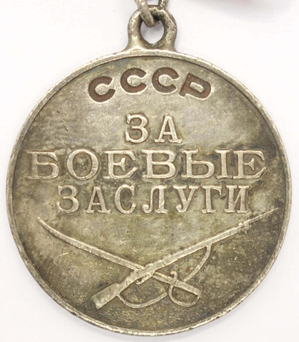 Complete Documented Group: Medal for Combat Merit #253032, Order of the Patriotic War 1st class #1004412, Medal for the Defense of Stalingrad and more - Image 6