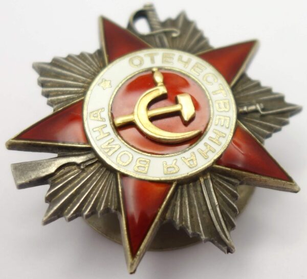 Soviet Order of the Patriotic War 2nd class #733021 - Image 6