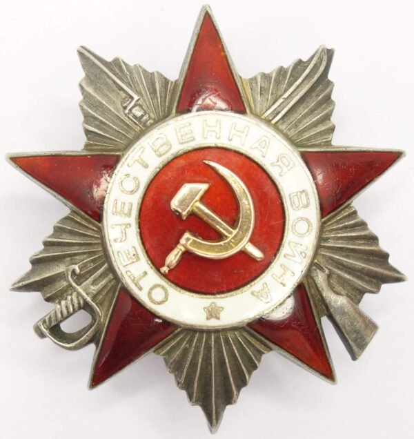 Documented group of Soviet Awards. Order of the Red Banner #100949, Order of the Patriotic War 2nd class #292086, Order of the Red Star #409582 - Image 14