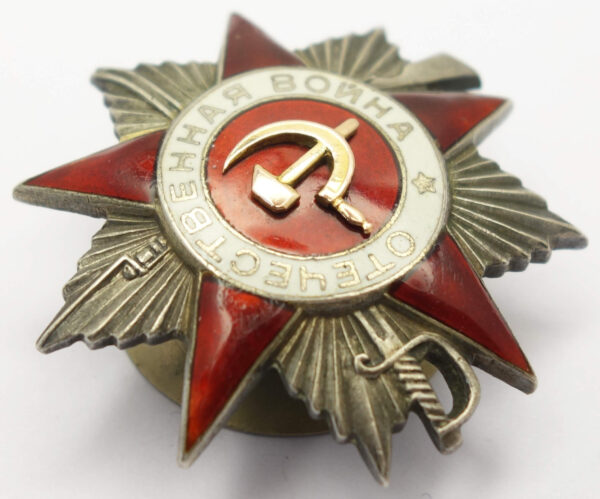 Documented group of Soviet Awards. Order of the Red Banner #100949, Order of the Patriotic War 2nd class #292086, Order of the Red Star #409582 - Image 20