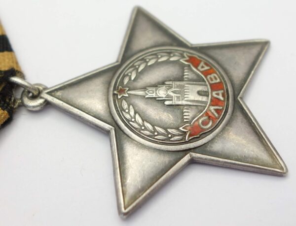 Soviet Order of Glory 3rd class #168108 - Image 9