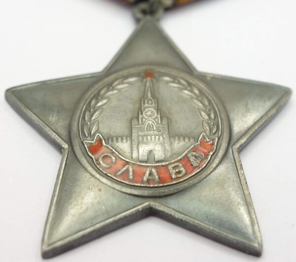 Documented Group of an Order of Glory 3rd class #550230 + Medal for Bravery #915838 - Image 8