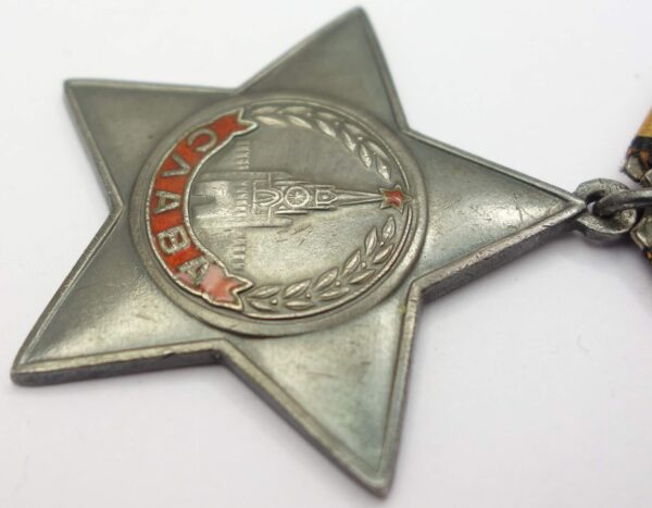 Documented Group of an Order of Glory 3rd class #550230 + Medal for Bravery #915838 - Image 9