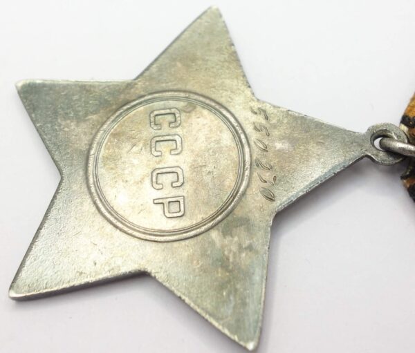 Documented Group of an Order of Glory 3rd class #550230 + Medal for Bravery #915838 - Image 12