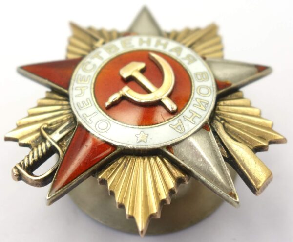 Documented group of an Order of the Patriotic War 1st class #162479 and Red Star #1120210 - Image 6