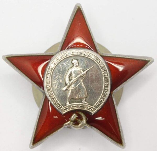 Documented group of an Order of the Patriotic War 1st class #162479 and Red Star #1120210 - Image 12