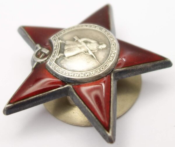 Complete Documented Group of two Orders of the Patriotic War 2nd class #538620, Order of the Red Star #893468, Medal for Combat Merit #908093 and Medal for Moscow - Image 17