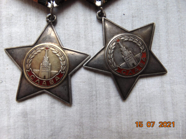 Soviet Order of Glory 3rd class #47106 Duplicate - Image 24