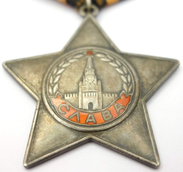 Soviet Order of Glory 3rd class #47106 Duplicate - Image 7