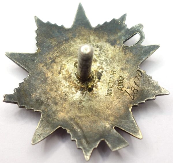 Soviet Order of the Patriotic War 2nd class #48170 - Image 10