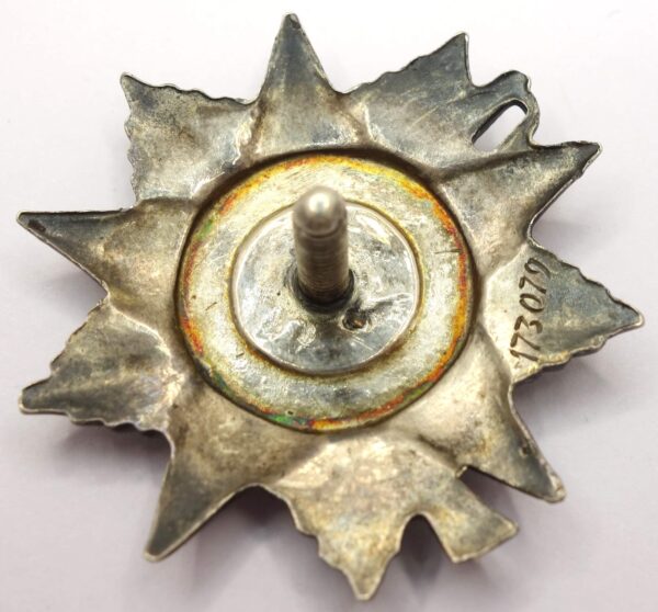 Soviet Order of the Patriotic War 2nd class #173079  'Trench Reverse' - Image 10
