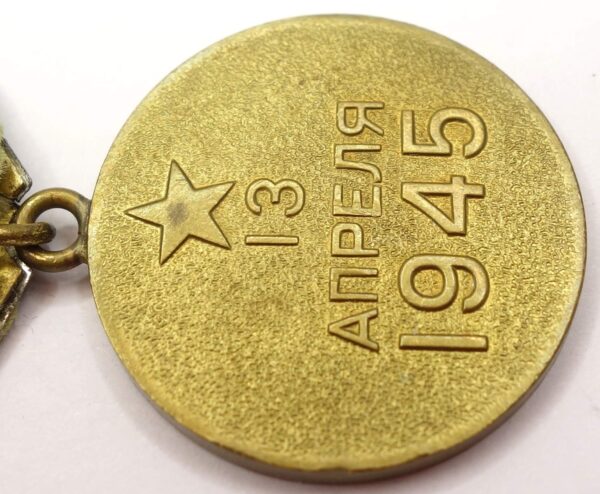 Soviet Medal for the Capture of Vienna variation 1 - Image 12