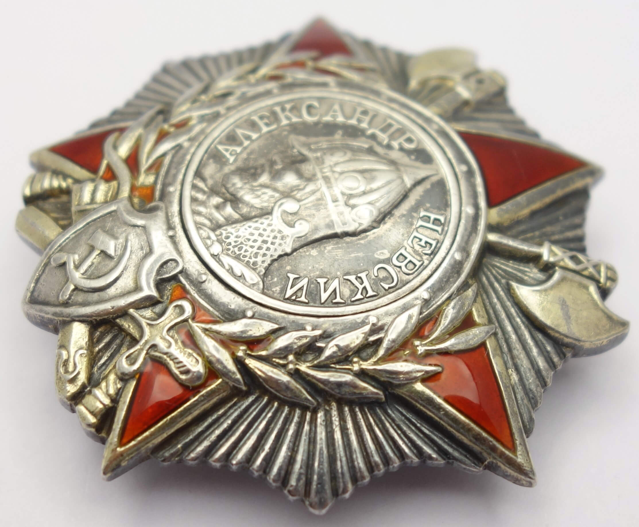 Soviet Order of Alexander Nevsky #19162 to HSU - Image 6