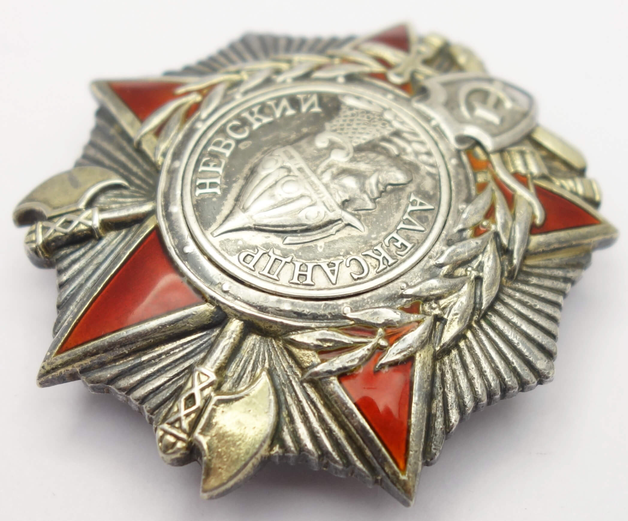 Soviet Order of Alexander Nevsky #19162 to HSU - Image 7