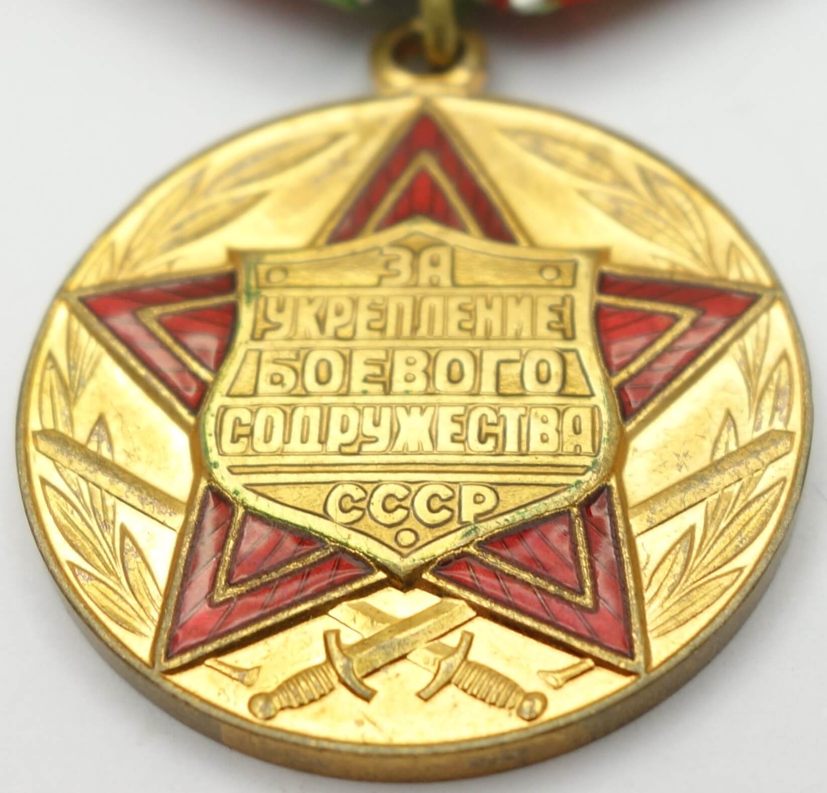 Soviet Medal for Strengthening of Brotherhood in Arms - Image 7