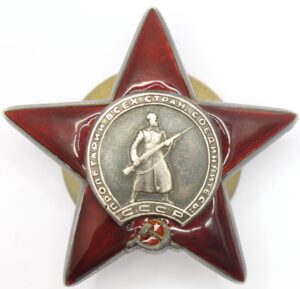 Order of the Red Star to a female
